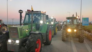 Τρακτέρ στις ευρωεκλογές από τους αγρότες της Αγιάς